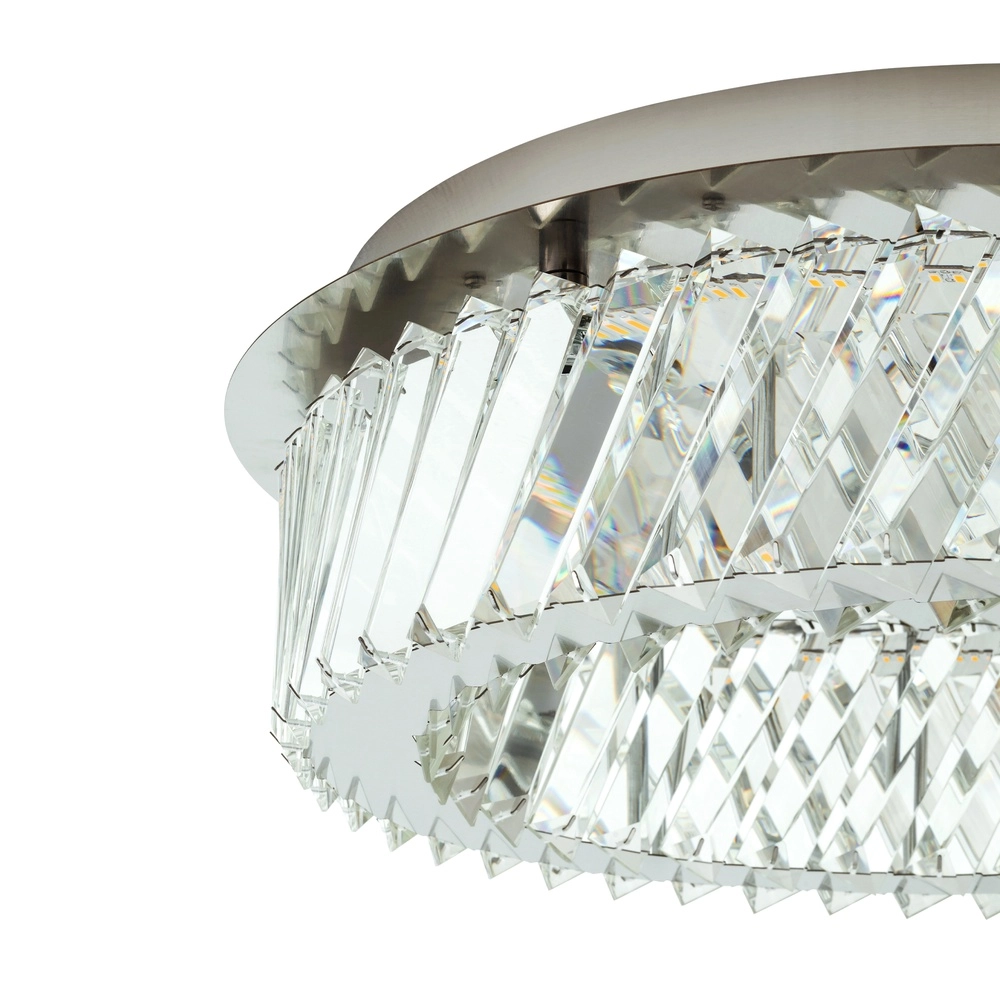 Lampe de plafond Luxora Led Ø cristal de 43 cm Lyora 5903139117081