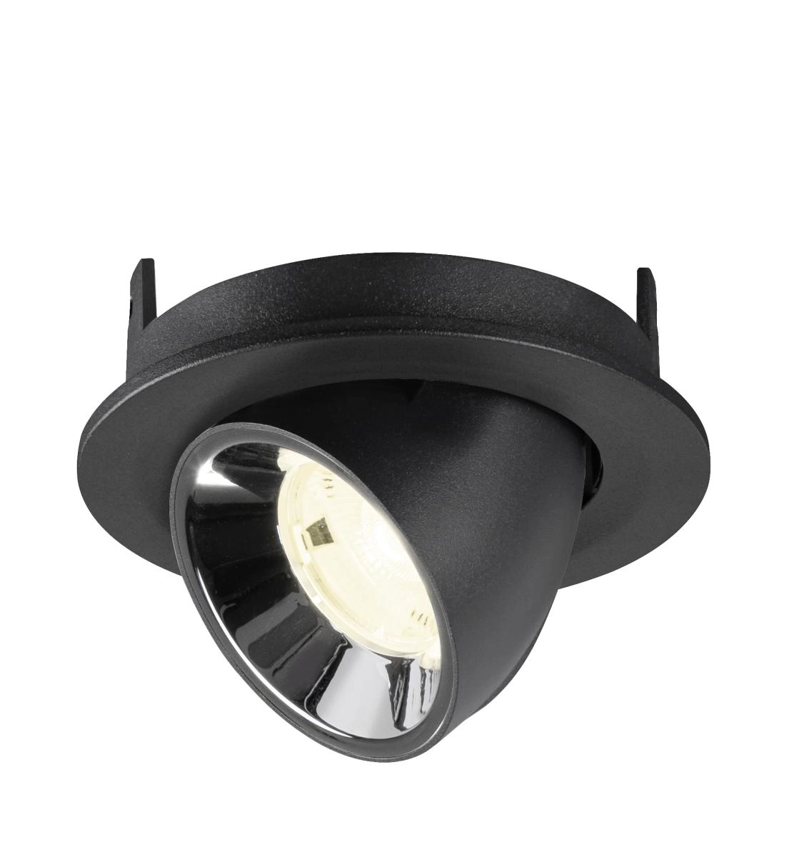 Spot encastré Numinos Gimble S noir/chrome 4000K - 20 deg SLV 4024163313377