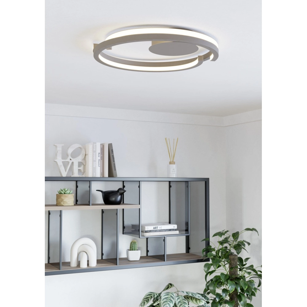 Plafonnier Mezzomonte brun sable Eglo 9008606360208