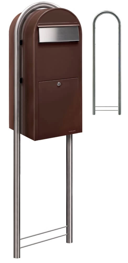 Boites aux lettres Jumbo 8017 i Marron foncé Bobi 6417237026248