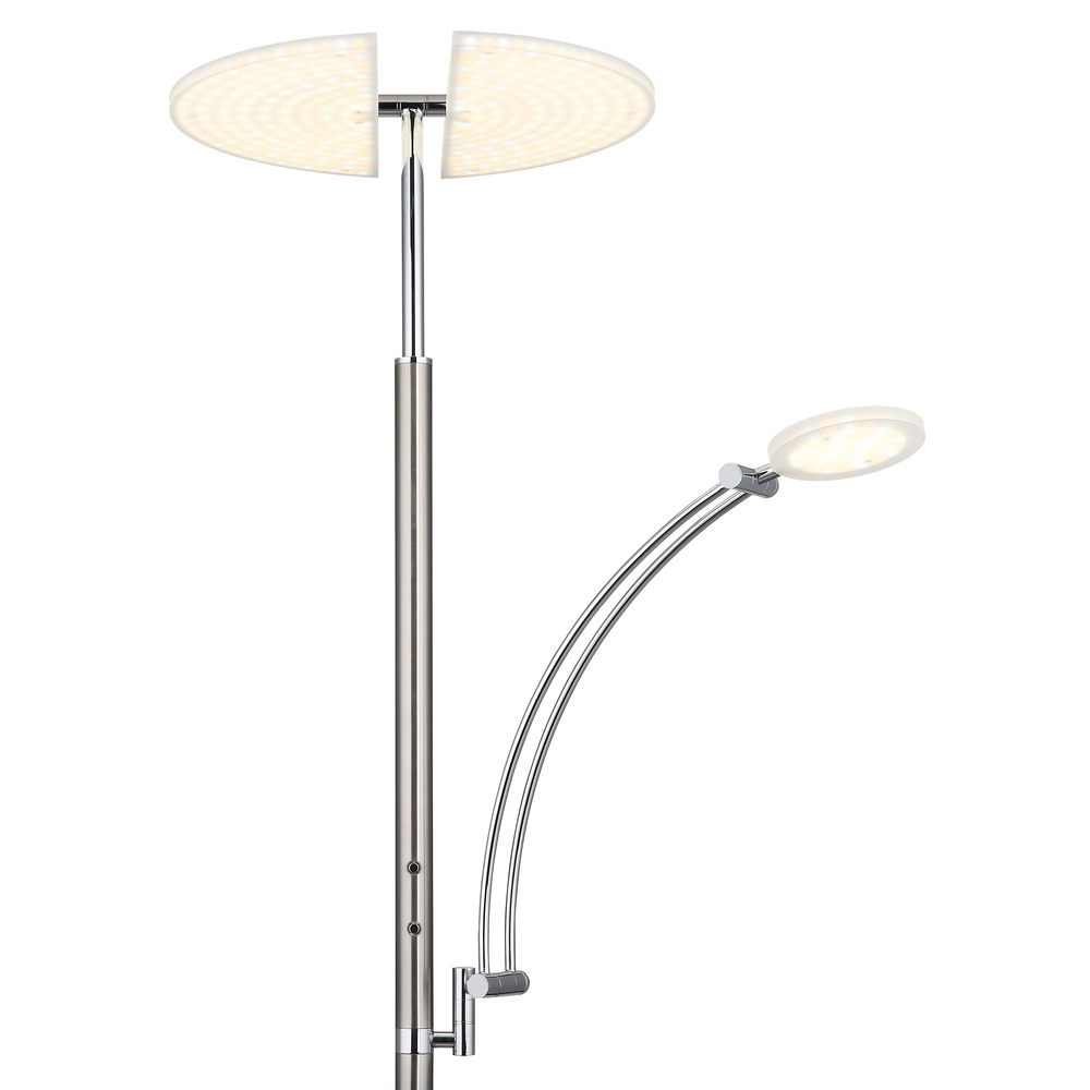 Lampe de pied Tirana nickel Globo 9007371468119