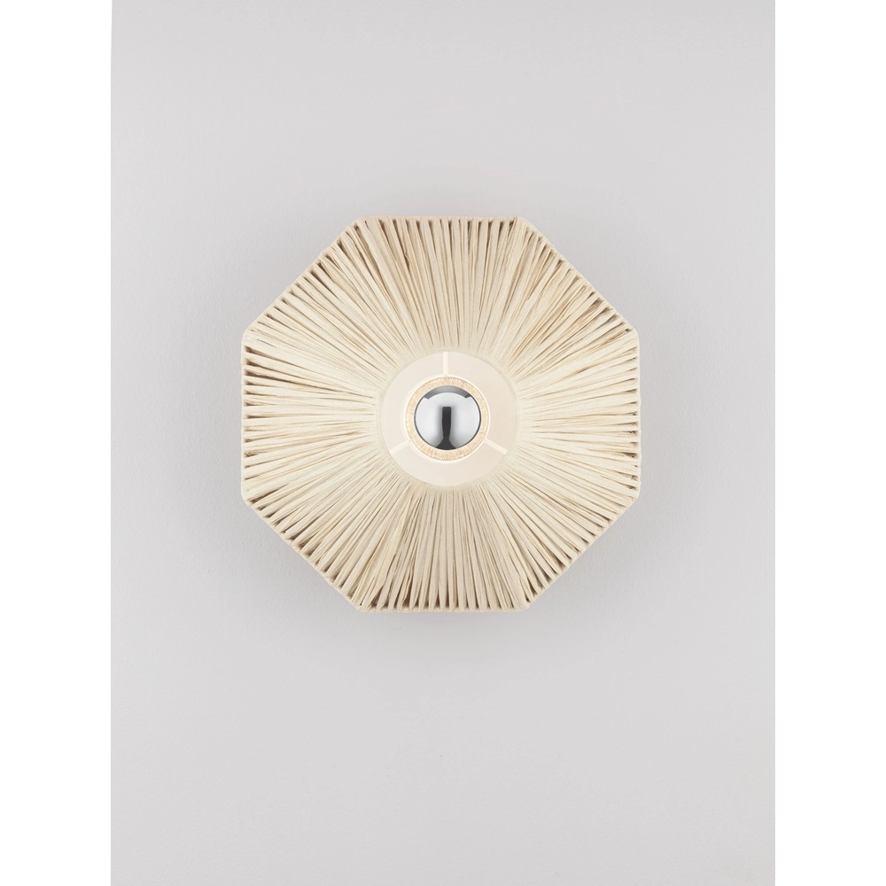 Lampe murale Japandi Elvio Ø 30cm Lyora 5212017493880