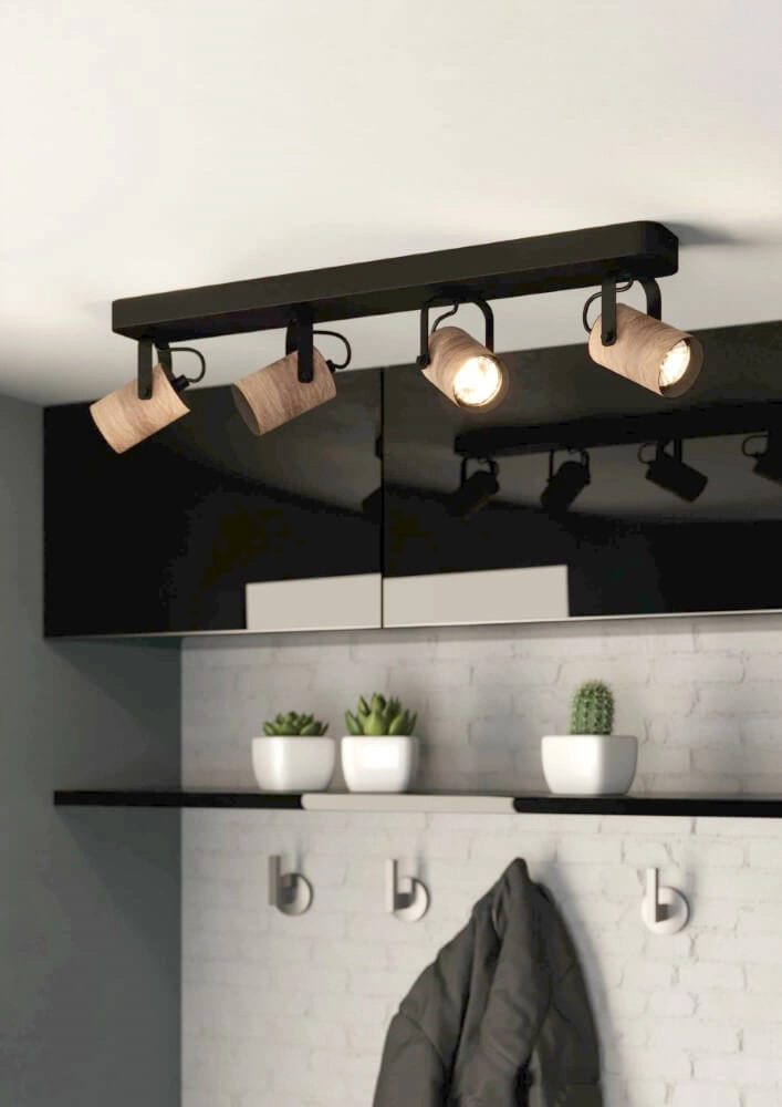 Spot de plafond 4 lumières Cayuca rural Eglo 9008606240005