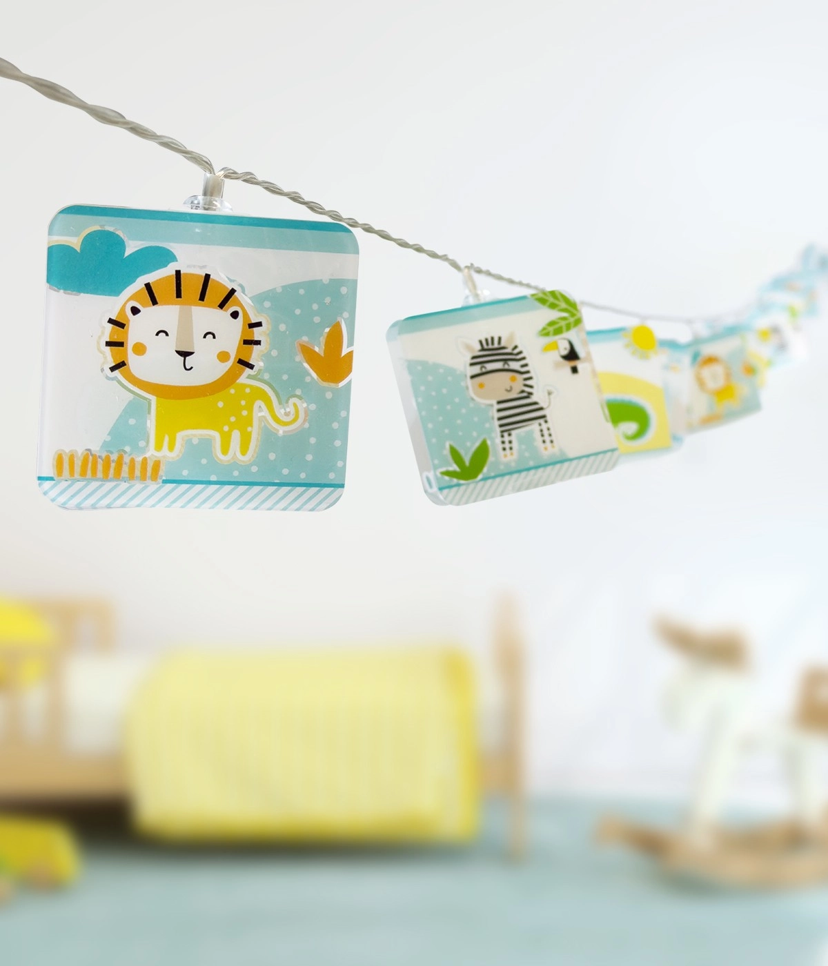 Guirlandes lumineuses Little Jungle bleu