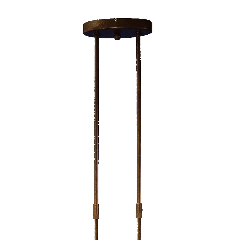 Lampe suspendue salle à manger Verona 1 Brun bronze à 2 lumières Masterlight 8718121005331