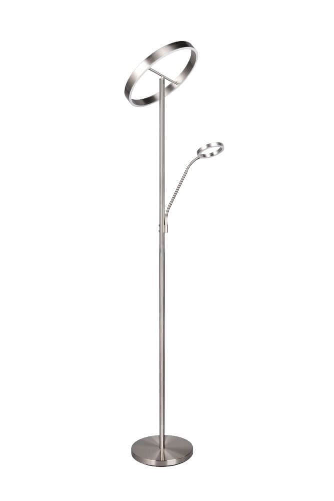 Lampe de lecture design Willis Acier inoxydable - 180 cm Trio 4017807618129