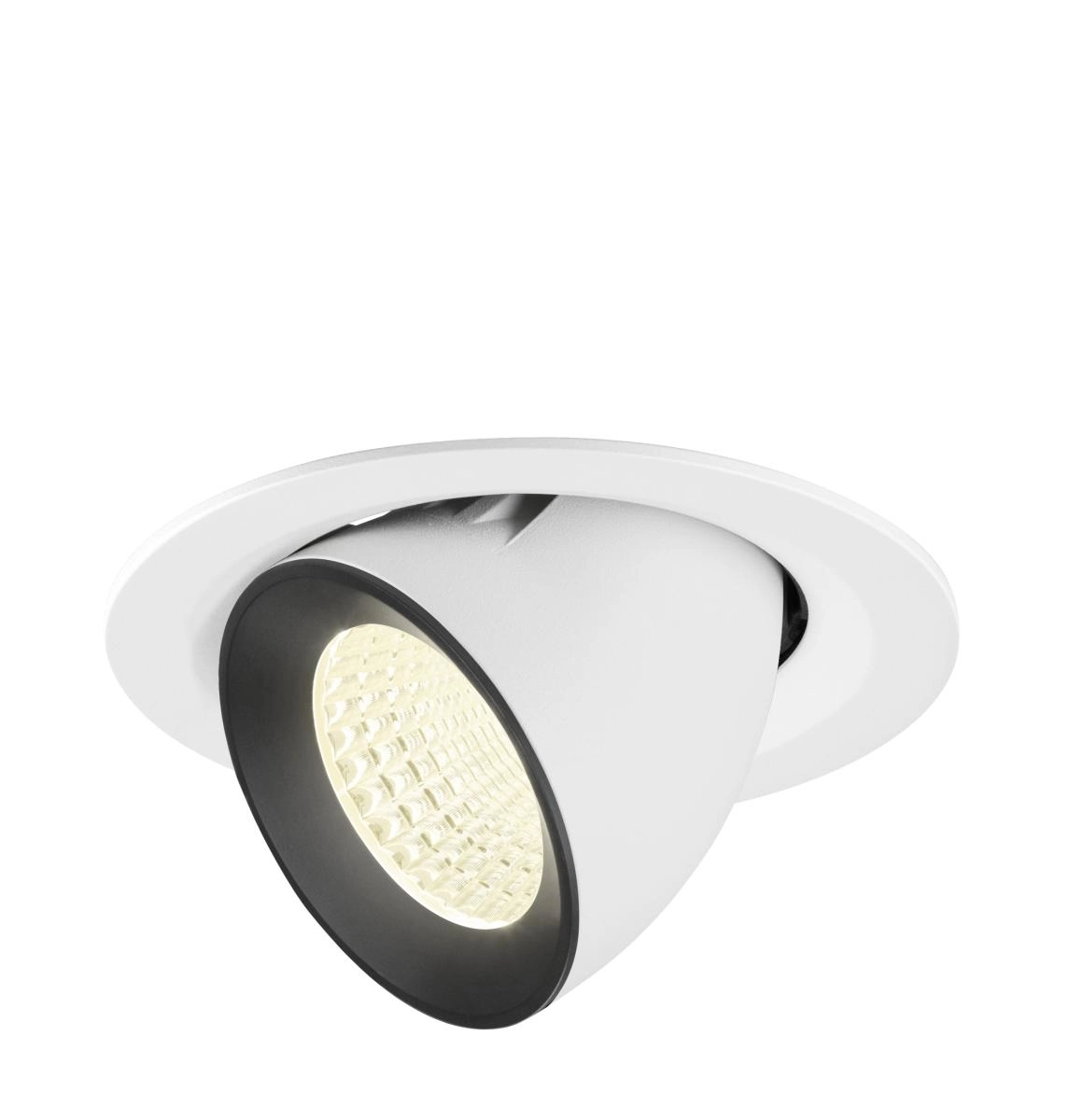 Spot encastré Numinos Gimble M blanc/noir 4000K - 55 deg