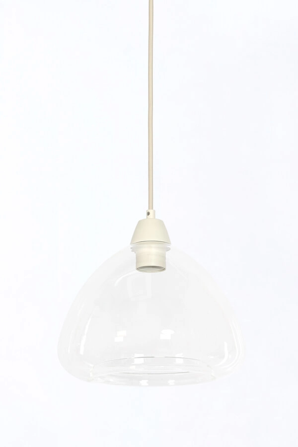 Suspension 3 lumières Bisho Design crème 94cm Light & Living 8717807743314