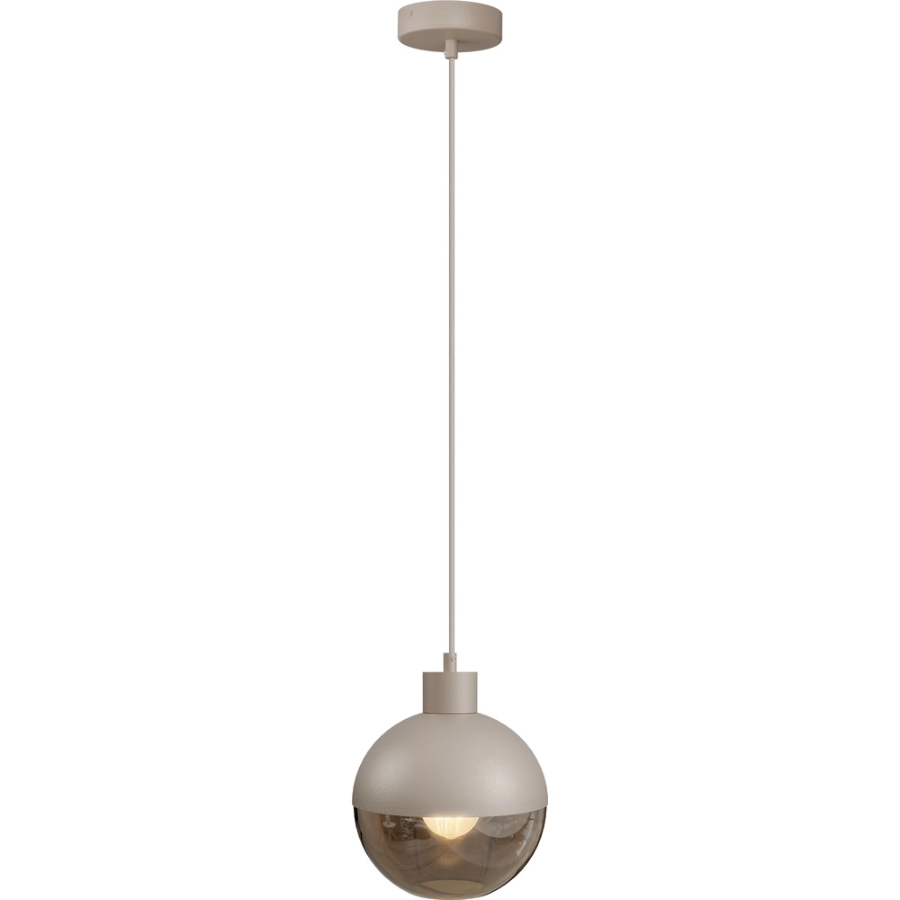 Lampe pendante de conception Opera Terra beige