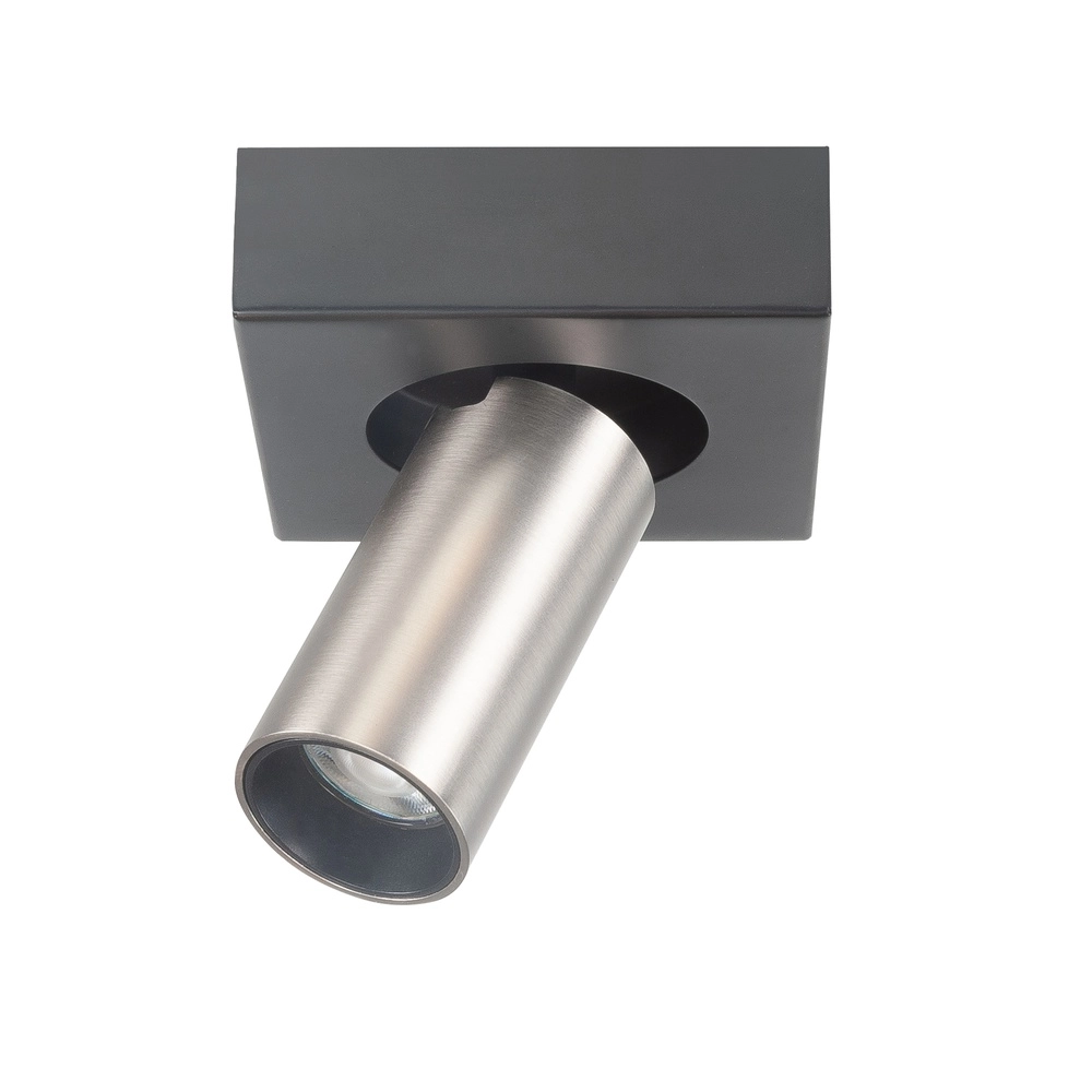 Moquerie Eliano 1 lumière noir avec nickel mat Moquerie Eliano 1 lumière noir avec nickel mat