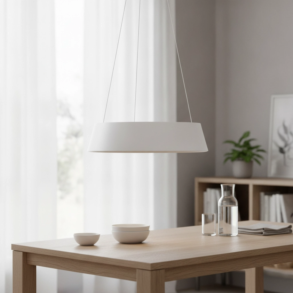 Suspension Alba blanc Ø 54cm