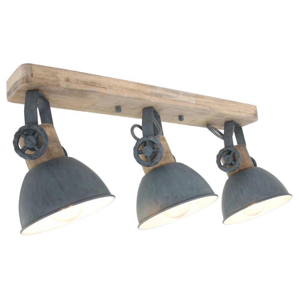 Spot de plafond Gearwood 3 lumières