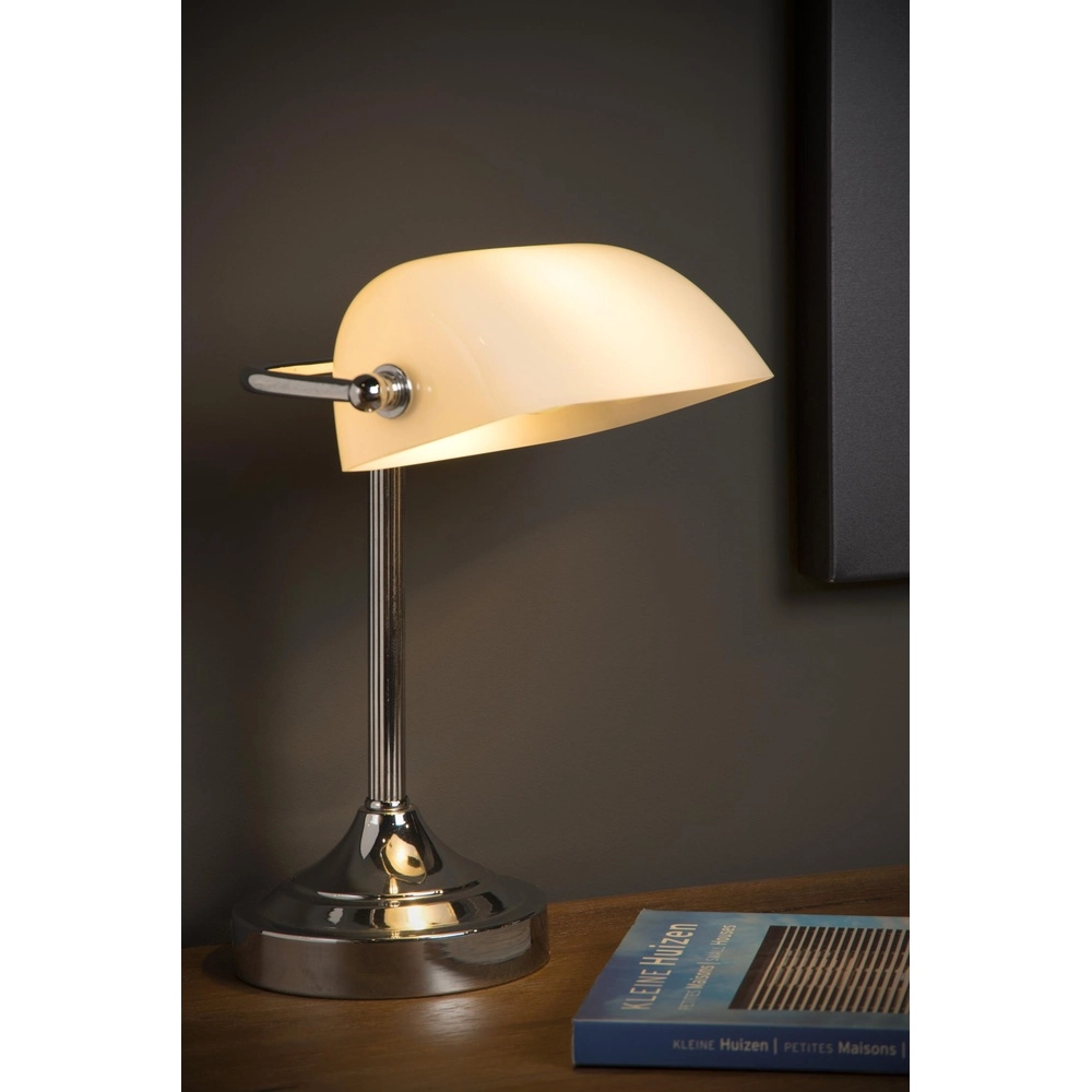 Lampe de bureau Banker Chrome Lucide 5411212174048