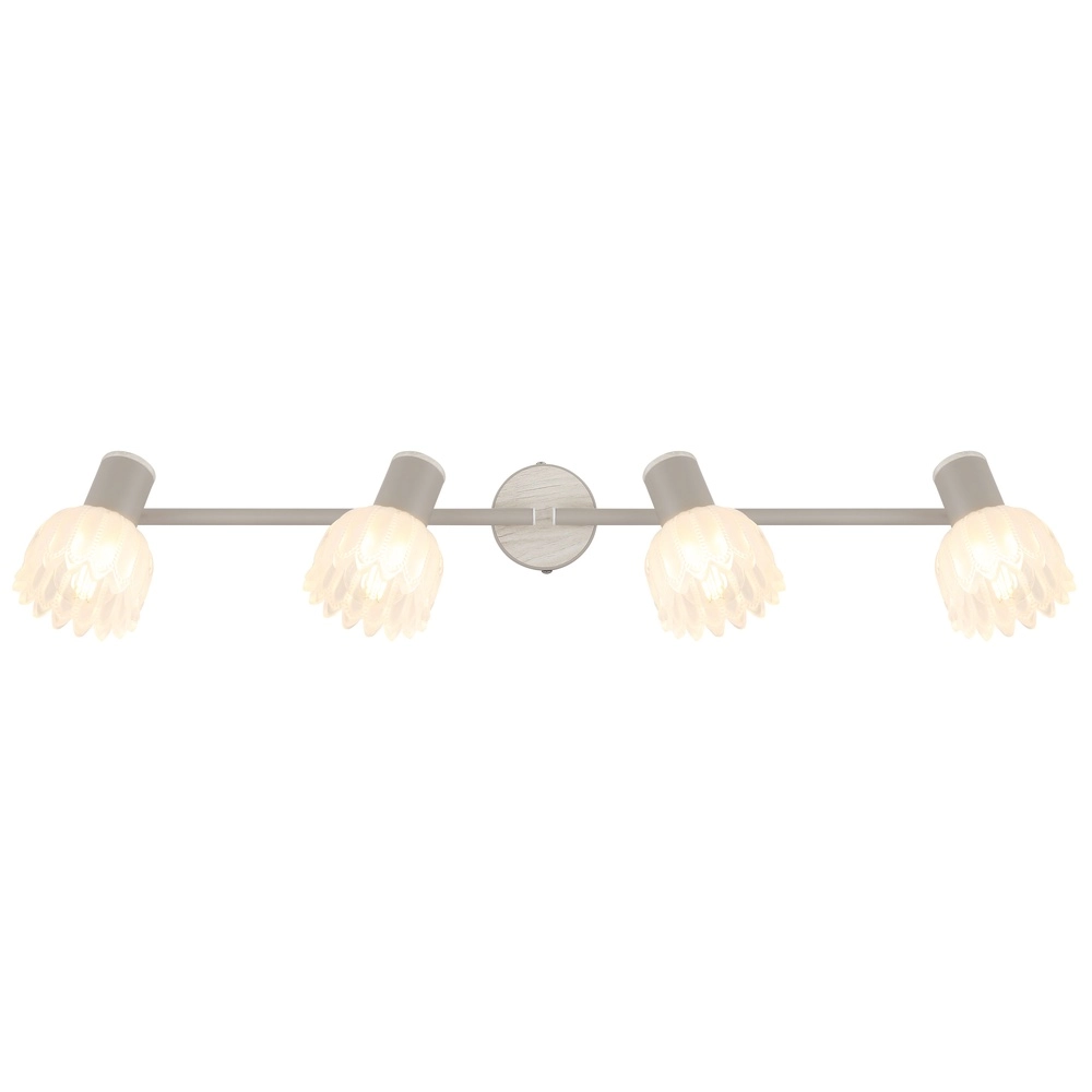 Spot de plafond 4 lumières Planta brun sable Globo 9007371575930