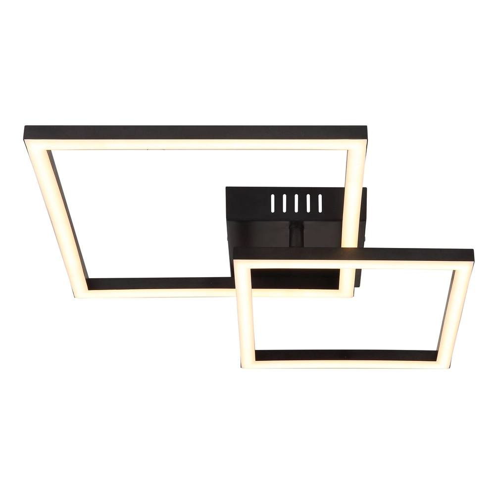 Lampe de plafond élégante Tyler Noir Globo 9007371453818