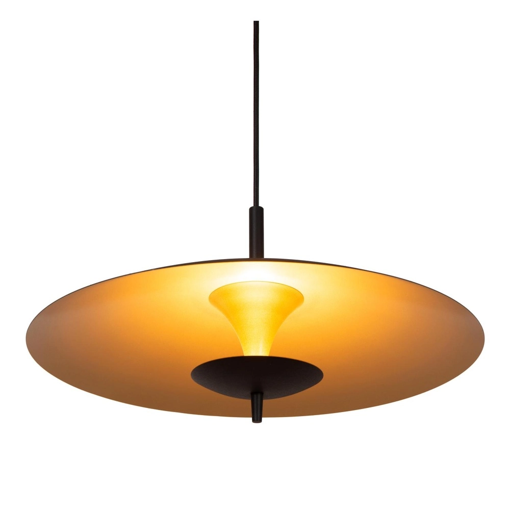 Lampe pendante de conception Vulcan Or avec noir Lucide 5411212303455