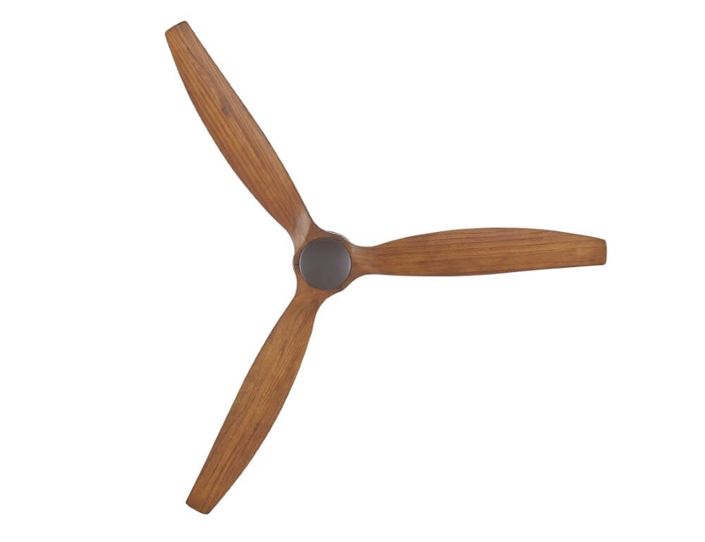 Ventilateur de plafond en bois et bronze Airfusion Akmani Ø152cm Beacon 9333509103998