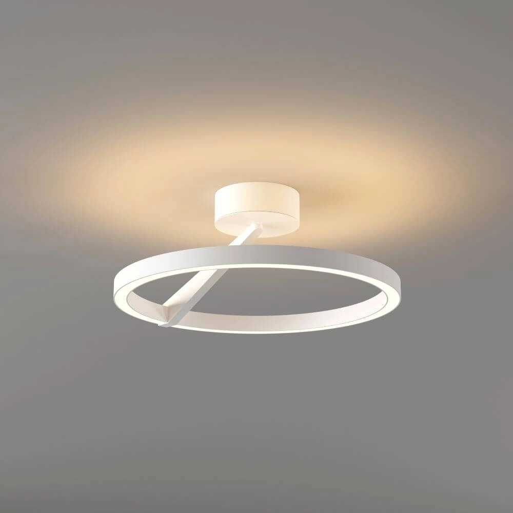 Plafonnier design Oregon blanc