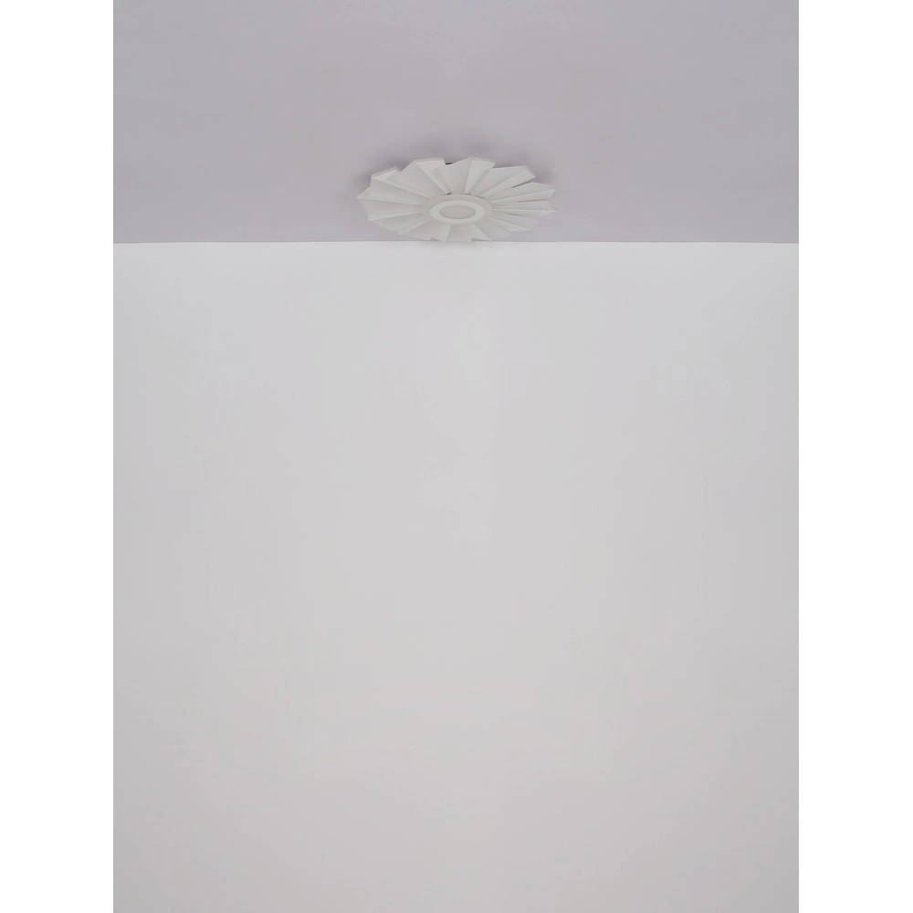 Conception de plafonds Alwina Blanc Globo 9007371519408