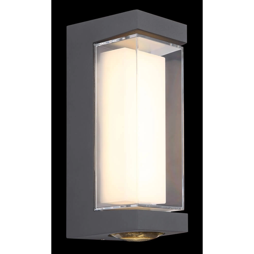 Applique murale design Plixon rectangle anthracite Globo 9007371455430