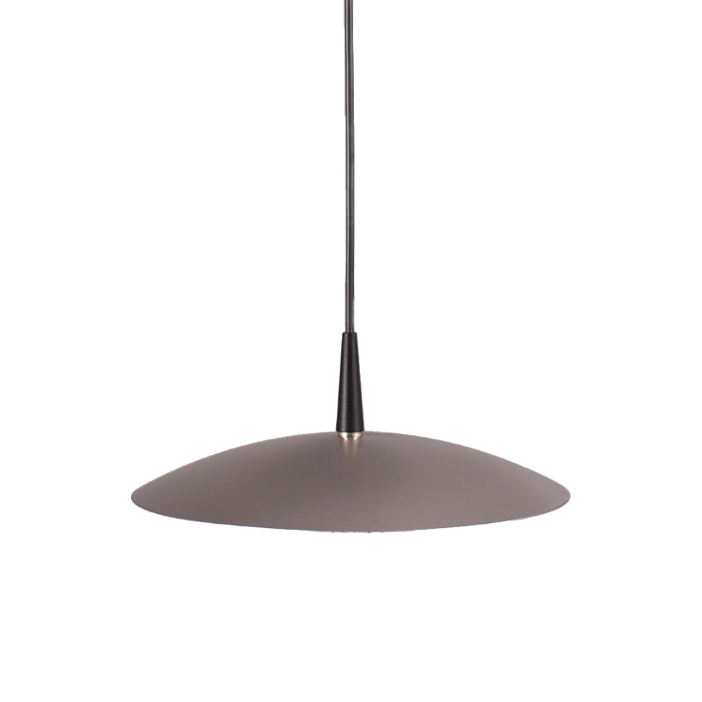 Lampe suspendue Scala Ø 20 cm noir avec du nickel Masterlight 8718121334400