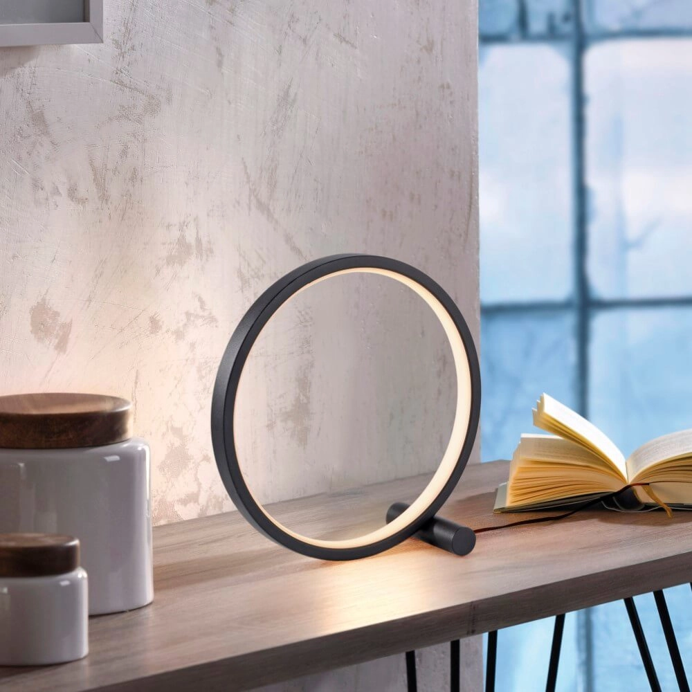 Lampe de table noire Mini Ritus Just Light 4043689000202