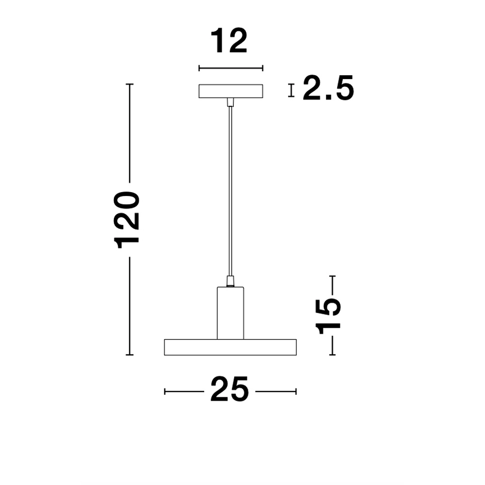 Suspension design Garni Or unique Lyora 5212017420787