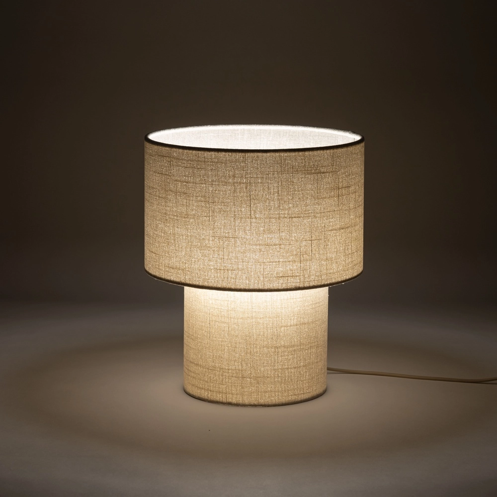 Lampe de table Santana Ø crème 35cm Lyora 5903139122054