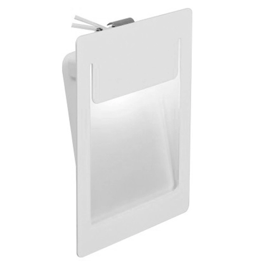 Lampe à LED intégrée Downunder Pur 15,5 cm blanc