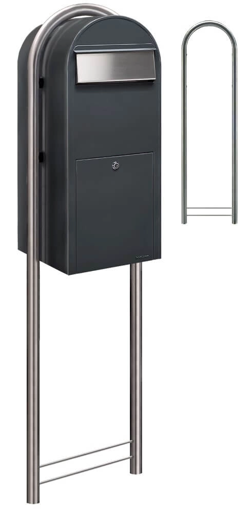 Boites aux lettres Jumbo 7016 i Gris foncé Bobi 6417237026149