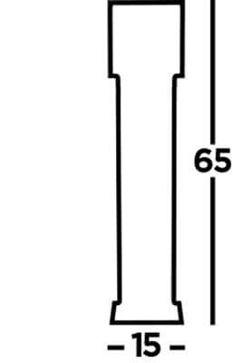 Lampe d'extérieur sur pied Athens Searchlight 5053423188836