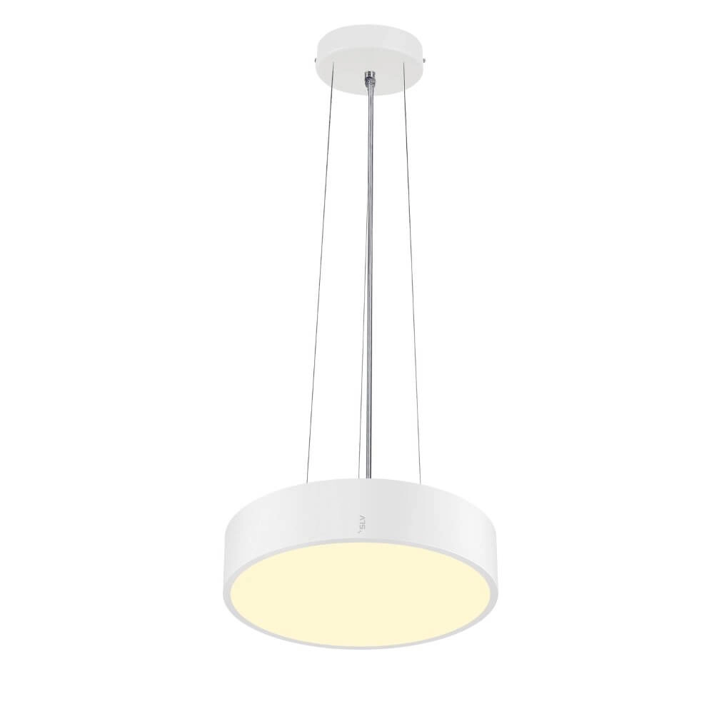 Plafonnier / Lampe suspendue Medo Pro 30 blanc - CCT - 110g - Ø 28cm SLV 4024163276986