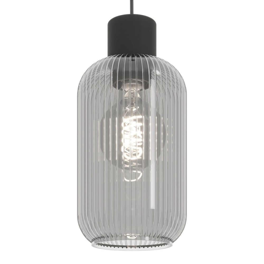 Lampe pendante de conception Dasmina noir Ø 13cm Eglo 9008606406302