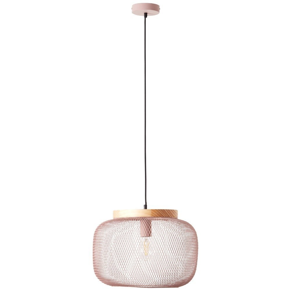 Lampe à fil rose Giada Ø 39cm Brilliant 4004353354304