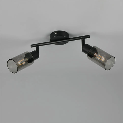 Lampe de plafond à design Mars 2-noir clair Trio 4017807670479