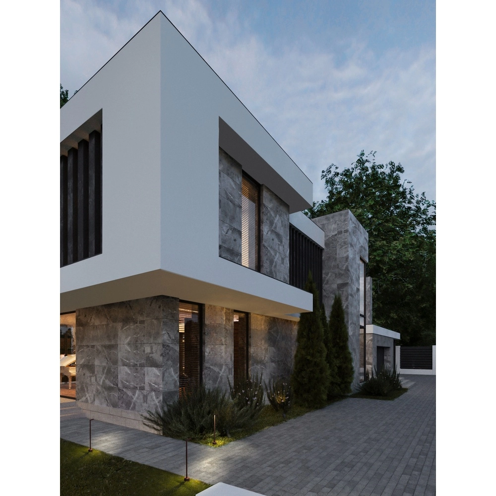 Lampe de jardin élégante Pipe Brun rouille 64.5cm Lyora 5212017465559