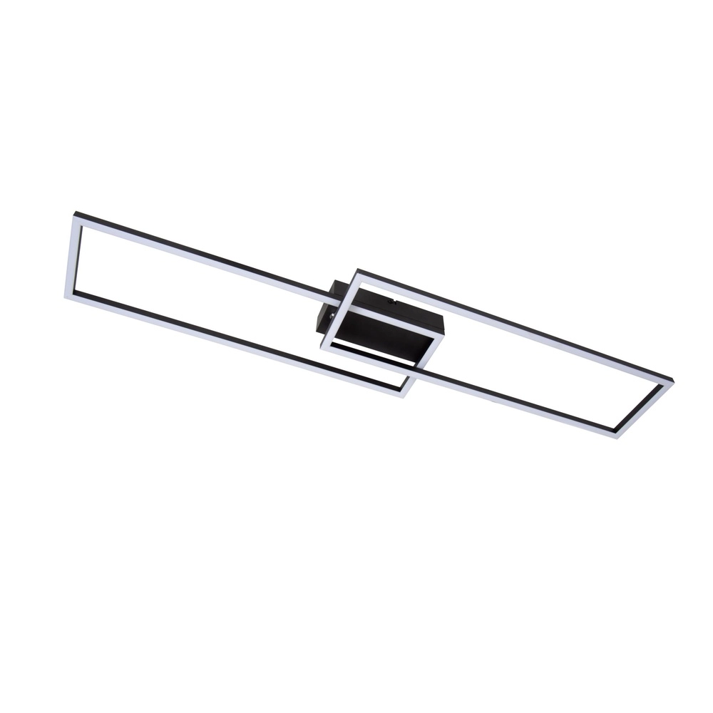 Lampe de plafond à design Arianne Noir allongé