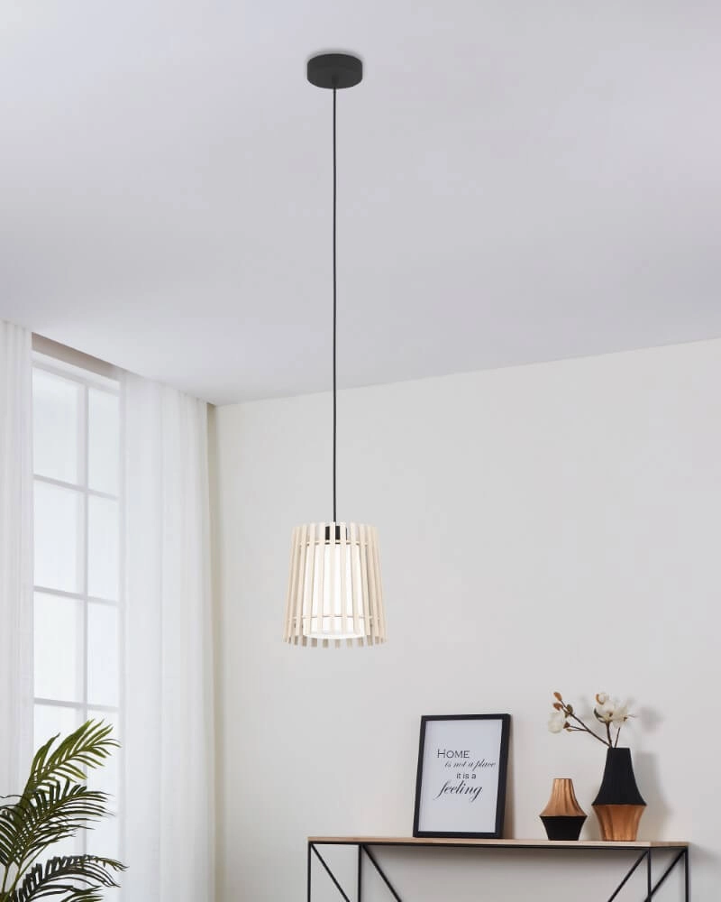 Lampe à suspension scandinave Fattoria Ø 20 cm Eglo 9008606274727