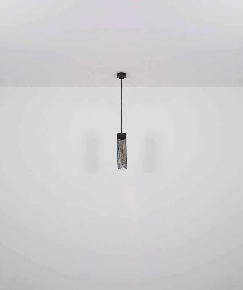 Lampe suspendue Hans noir Globo 9007371444502