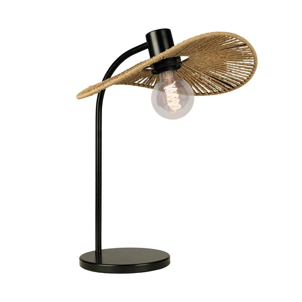 Lampe de table en rotin Siruela