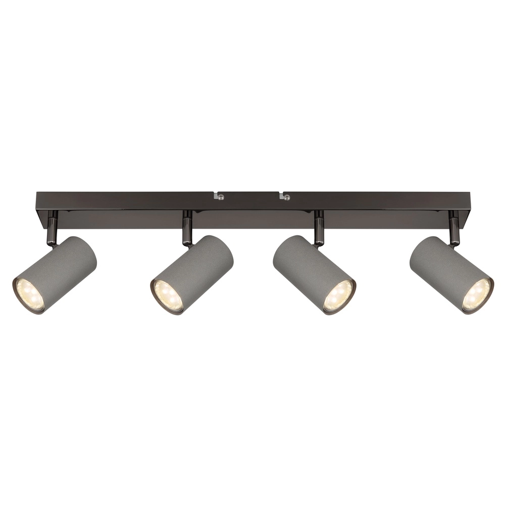 Lampe de plafond à 4 lumières Robby Bronze à fusil Globo 9007371471553