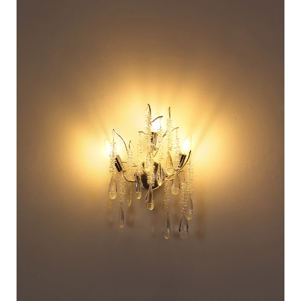 Lampe murale Kinga Gris argenté Globo 9007371573004