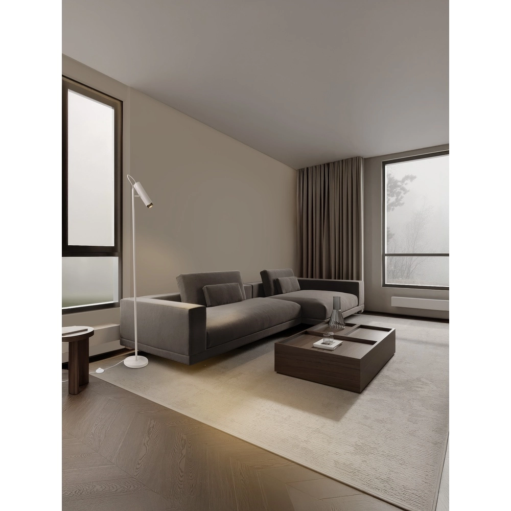 Lampe de lecture Nessi blanc avec noir Lyora 5212017475213