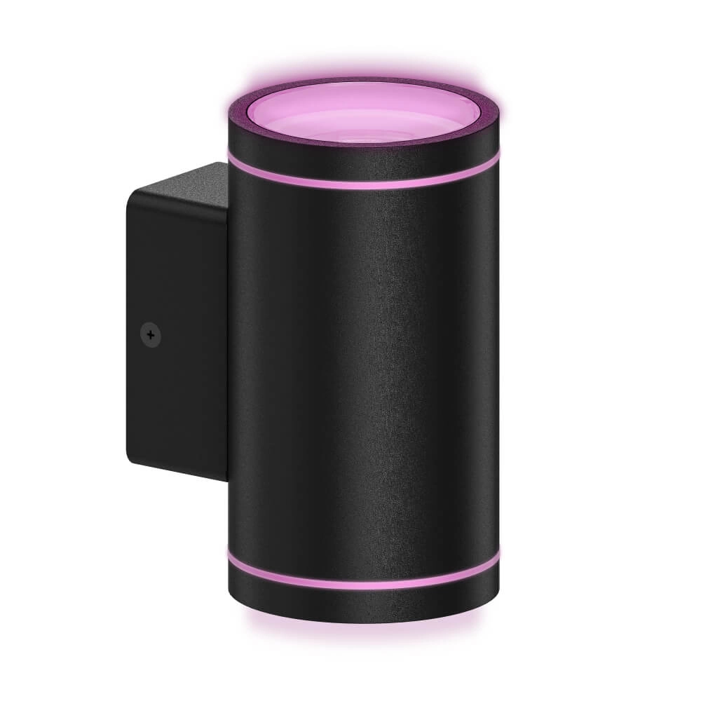 Lampe d'extérieur intelligente Link 2L haut vers le bas - noir