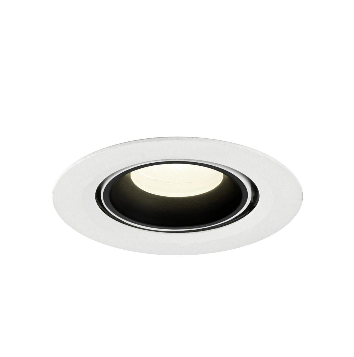 Spot encastré Numinos Gimble XS blanc/noir 4000K - 20 deg SLV 4024163306836