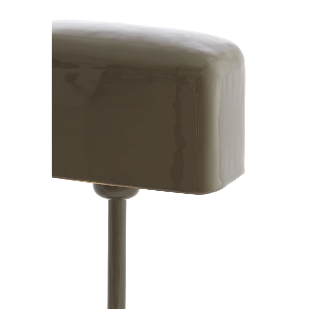 Lampe de chevet Elenie 20x10cm - brun foncé brillant Light & Living 8717807818746