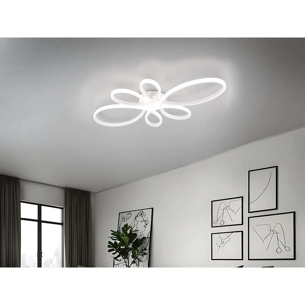 Plafonnier design Fly blanc Trio 4017807600858