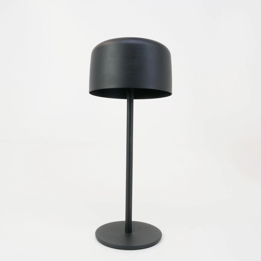 Lampe de table élégante Roccanova Solaire Noir avec USB Eglo 9008606355037