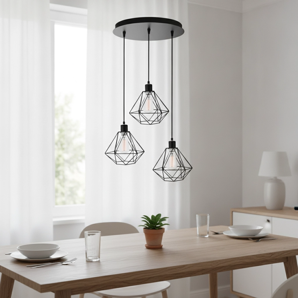 Suspension Pietra 3 lumières Ø 30cm