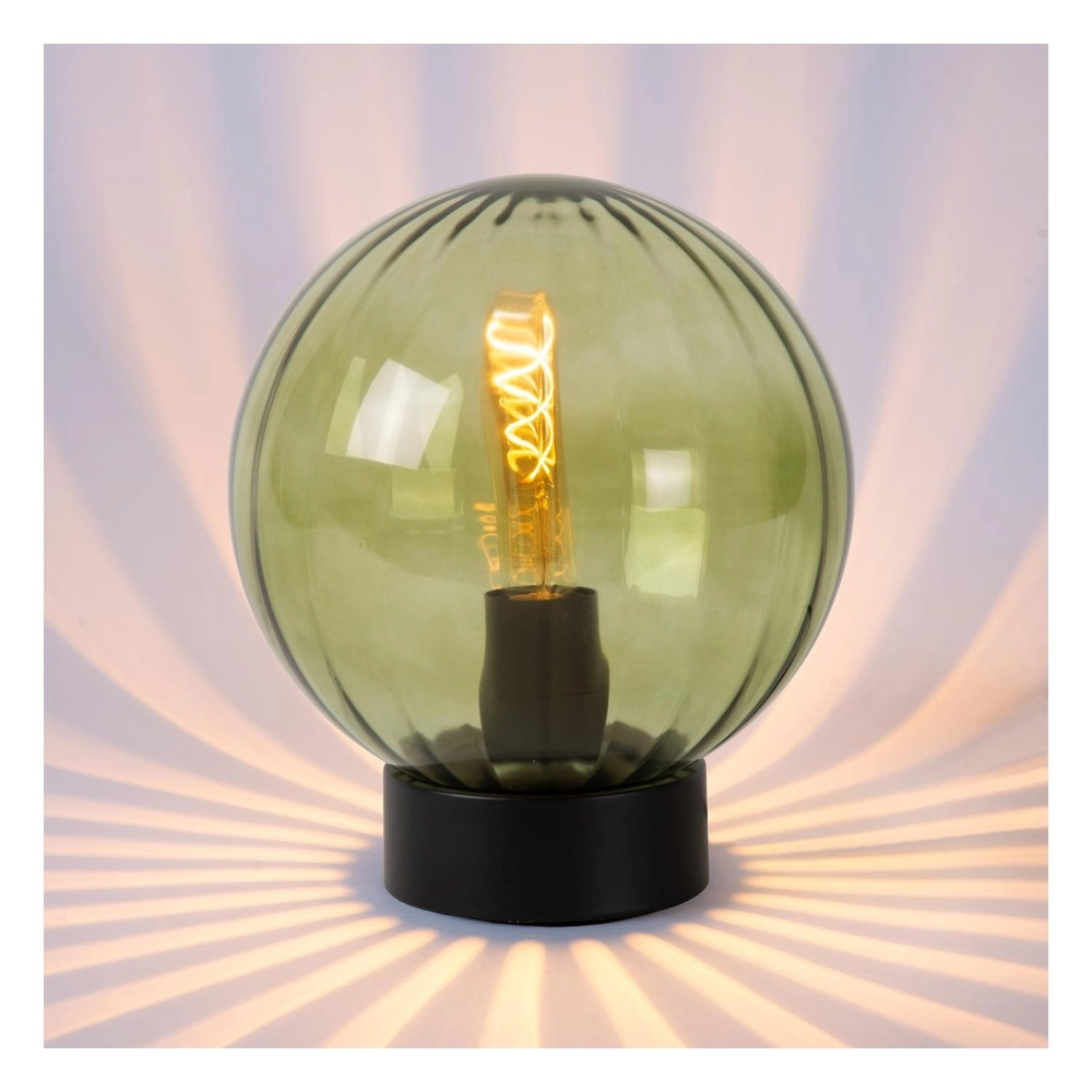 Lampe de table Monsaraz Verre vert Lucide 5411212452436